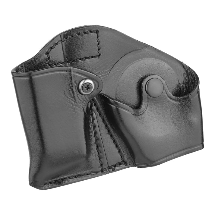 Plain Leather Vertical Open Magazine/Cuff Combo Holder DM9611