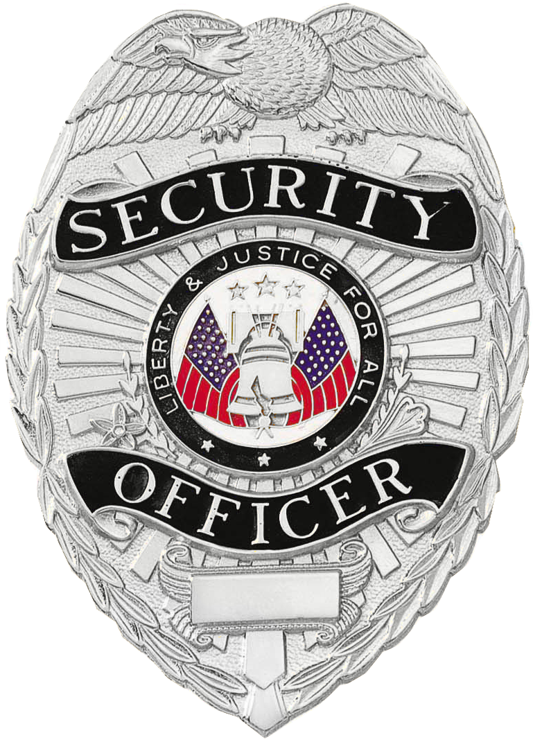 Security Officer Badge A9037 — view 2