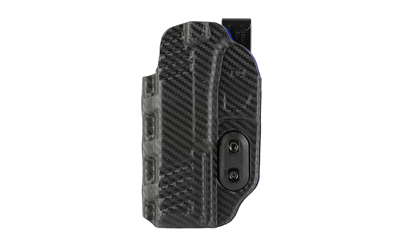 DeSantis Gunhide, Slim-Tuk, Inside Waistband Holster, Fits Glock 17 or 19, Ambidextrous, Carbon Fiber Exterior Finish, Blue Kydex Interior DSG219KJB2Z0