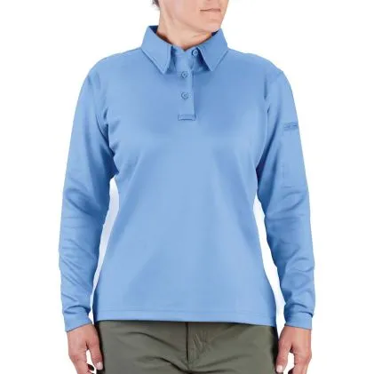I.C.E.® Women's Performance Polo - Long Sleeve SKU#: F5357