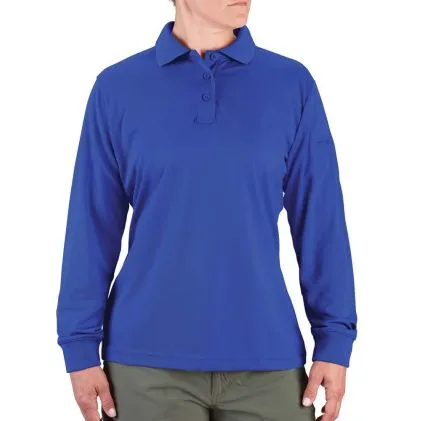 Women's Uniform Polo - Long Sleeve SKU#: F5396
