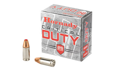 Hornady, Critical Duty, 9MM, 135 Grain, FlexLock Duty, 25 Round Box H90236