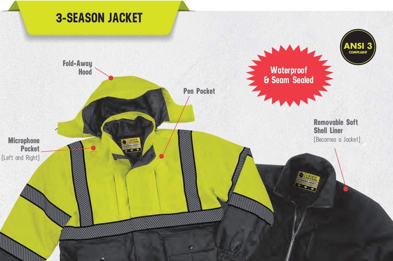 Liberty #575MFL 3-SEASON JACKET