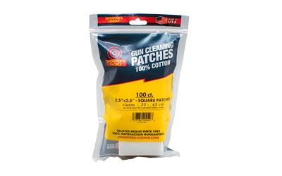 Otis Technology, 2.5" Square Cleaning Patch, 100 Pack