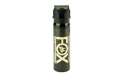 PS Products, Fox, Pepper Spray, 3oz, Flip-Top Stream, No Trichloroethylene PS32FTS