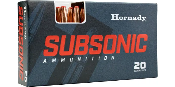 Hornady Subsonic 300 Blk 190GR SUB-X 80877-HRN