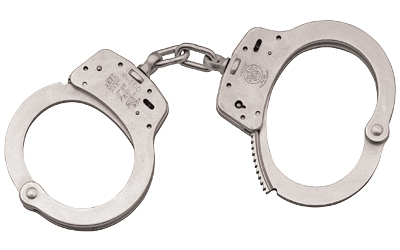 Smith & Wesson, M100 Handcuff, Nickel, Chain SW350103