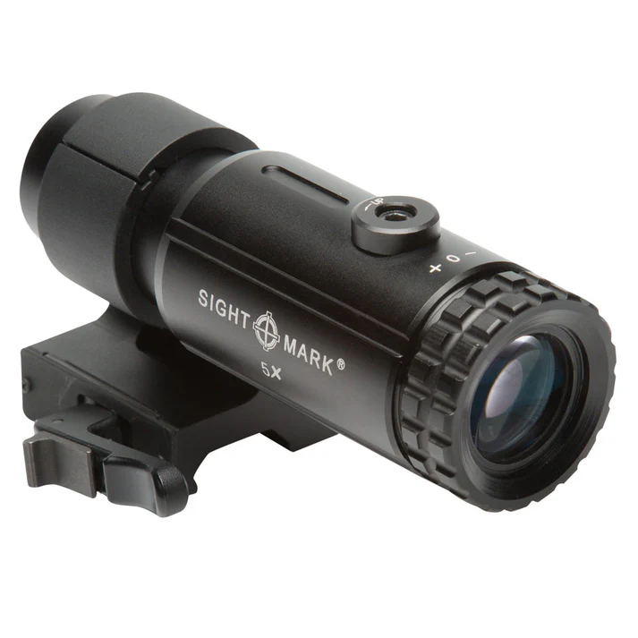 T-5 Magnifier 5X with LQD Flip to Side Mount SM19064