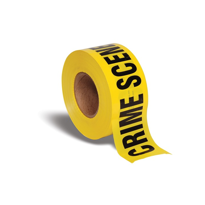 Barricade Tape YLW Crime Scene