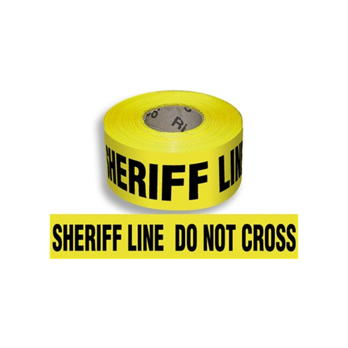 Barricade Tape YLW Sheriff